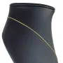 Feines Damencollier aus 585er (14k) Gelbgold mit einem von Zirkoniasteinen besetzten Anhänger in graziösem Design (Länge ca. 45 cm)