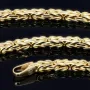 Königskette aus 14k 585 Gold (Gelbgold) in 2mm Stärke - Länge 65cm