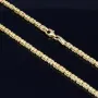 Königskette aus 14k 585 Gold (Gelbgold) in 2mm Stärke - Länge 65cm