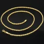 Königskette aus 14k 585 Gold (Gelbgold) in 2mm Stärke - Länge 50cm