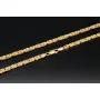 Edle Königskette aus glänzendem 14k 585 Gold (Gelbgold) in ca. 65cm Länge (ca. 3mm breit)