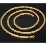 Königskette aus glänzendem 14k 585 Gold (Gelbgold) in ca. 55cm Länge (ca. 3mm breit)