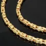 Königskette aus edlem 14K 585 Gold (Gelbgold) ca. 65 cm lang, 3,5 mm breit (ca. 19,5g)