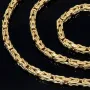 Der Preisbrecher: Königskette aus 14K 585 Gold (Gelbgold) - 55cm lang, 4 mm breit (ca. 20,2g)