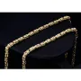 Der Preisbrecher: Königskette aus 14K 585 Gold (Gelbgold) - 55cm lang, 4 mm breit (ca. 20,2g)