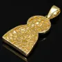 Heilige Maria - Feiner und filigraner Anhänger aus edlem 585er 14 Karat Gold