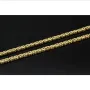 XXXL Ultralange, massive Königskette aus 585er Gelbgold (14k) 100cm lang (1 Meter), ca. 3,5 mm breit, 84,6g