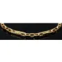 Hochwertig produziertes Ankerarmband aus edlem Gold mit Greco-Design ca. 21cm lang und 3,5mm breit (585 / 14k Gelbgold)