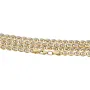 Damen-Designerkette in 585 (14k) Gelb- und Weißgold ca. 55 cm Länge