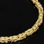 Hochwertig produziertes Königsarmband aus 14K 585 Gold (Gelbgold) , in ca. 3mm und ca. 23cm Länge