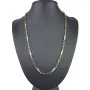 Hochwertig produzierte Ankerkette mit Greco-Design aus Gold (14k 585 Gelbgold)- ca. 55cm, 3mm
