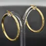 Exklusive Gold-Creolen in zeitlosen Design aus 14K 585er Gelbgold