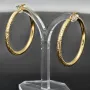 Exklusive Gold-Creolen in zeitlosen Design aus 14K 585er Gelbgold