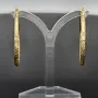 Exklusive Gold-Creolen in zeitlosen Design aus 14K 585er Gelbgold