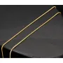 Exquisite Schlangenkette für Damen aus hochwertigem 14K 585 Gold in ca. 50cm, 1mm