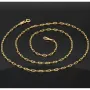 Elegante Ankerkette aus funkelndem 585 / 14K Gold (Gelbgold, ca. 55 cm Länge ca. 1,8 mm