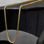 Sehr kurze, hochwertig produzierte Venezianerkette aus edlem Gold (585 / 14k Gelbgold ca. 5,8g) in ca. 42 cm, ca. 1,4 mm - für Kinder und sehr schlanke Damen geeignet