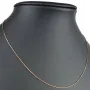Hochwertig produzierte Venezianerkette aus Roségold (585 14k Gold) für Damen (45 cm Länge)