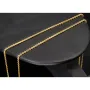 Zeitlose, glänzende Ankerkette aus edlem 14K 585 Gold (Gelbgold) kurzgliedrig - 60cm lang, ca. 1,5mm breit, ca. 5,6g