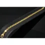 Goldarmband mit stilvollem Design aus massivem funkelndem 333er / 8k Gelbgold in ca. 4,5mm Breite und ca. 19,5cm Länge - mit FBM-Stempel
