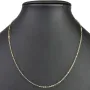 Exquisite Goldkette aus funkelndem Gold (585 / 14K Gelbgold) , ca. 50cm Länge 2mm