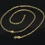 Kurze Goldkette für schlanke Damen und Kinder aus edlem Gold (585 / 14K Gelbgold) , ca. 45cm Länge 2mm