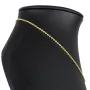 Sehr kurze, exquisite Ankerkette in ca. 42cm Länge, ca. 1,7mm Breite für sehr schlanke Damen aus Gold (585er 14k Gelbgold) mit FBM-Stempel