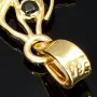 Baum des Lebens - Anhänger mit bunten Zirkoniasteinen aus Gold (14K 585 Gelbgold)