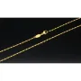 Christ Markenschmuck - Kürzere, hochwertig produzierte Goldkette aus glänzendem 18k / 750 Gold 46cm, 1,2 mm