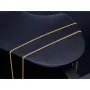 lange Rundpanzerkette aus 585er (14k) Gelbgold in 73 cm