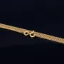 lange Rundpanzerkette aus 585er (14k) Gelbgold in 73 cm