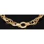 Zeitloses Bicolor Armband mit aus edlem 14K 585 Gold (Gelbgold und Weißgold) ca. 20cm