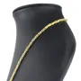 Funkelnde Königskette in XXL Länge ca. 92cm und 2,7mm aus massivem Gelbgold (14K 585 Gold, ca. 47,8g)