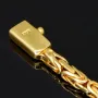 Funkelnde Königskette in XXL Länge ca. 92cm und 2,7mm aus massivem Gelbgold (14K 585 Gold, ca. 47,8g)