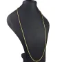 Funkelnde Königskette in XXL Länge ca. 92cm und 2,7mm aus massivem Gelbgold (14K 585 Gold, ca. 47,8g)