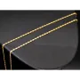 Kurze, feine S-Panzerkette aus funkelndem 585 /14k Gold für Damen (ca. 1,5mm breit und 45 cm lang) - mit FBM-Stempel