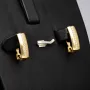 Elegante Ohrringe aus massivem, hochwertigem 14K 585 Gold mit Zirkoniabesatz