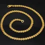 Zeitloses Collier / Flache Goldkette für Damen mit außergewöhnlichem Design aus glänzendem 333 (8k) Gelbgold in ca. 46cm, ca. 5mm