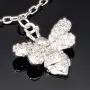 Filigranes Armband für Damen- Bettelarmband aus Sterling 925 Silber mit liebevoll gestalteten Anhängern, veredelt mit 141 glitzernden Zirkoniasteinen (Diamantimitationen) längenverstellbar ca. 18 - 22 cm