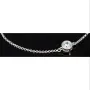 Edles Schmuck-Set aus funkelndem 925er Sterling Silber - Elegantes Armband und funkelnde Ohrstecker mit brillantgeschliffenen Zirkoniasteinen (Diamantimitat)