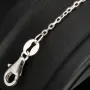 Hochwertig produziertes Armband mit Herz-Anhänger – 925er Sterling Silber mit vielen kleinen Zirkoniasteinen (Diamantimitaten) längenverstellbar in ca. 18, 19, 20, 21, 22 cm