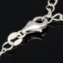 Feines Armband aus 925er Sterling Silber mit Herz-Anhänger und funkelnden Zirkoniasteinen (Diamantimitaten) - Länge verstellbar in ca. 18, 19, 20, 21, 22 cm