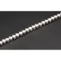 Schmetterling-Armband aus rhodiniertem 925er Sterling Silber mit 61 funkelnden Zirkoniasteinen im Brillantschliff (Diamantimitationen ca. 3,25 Karat gesamt) ca: 19cm