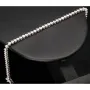 Schmetterling-Armband aus rhodiniertem 925er Sterling Silber mit 61 funkelnden Zirkoniasteinen im Brillantschliff (Diamantimitationen ca. 3,25 Karat gesamt) ca: 19cm