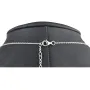 Feines Schmuckset aus 925er Sterlingsilber mit funkelndem Zirkonia im Brillantschliff (Diamantimitat) in Krappen gefasst