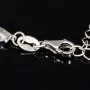 Funkelndes Armband aus 925 Sterling Silber, rhodiniert – mit leuchtenden Zirkonia im Marquiseschliff (Navette-Schliff) besetzt - Länge anpassbar ca: 16,5-19 cm