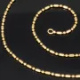 Feine Goldkette aus edlem 585er (14 Karat) Gelbgold – filigran & elegant ca. 44cm lang, ca. 1,4m m breit