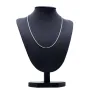 585 Venezianerkette aus 14K Weißgold - 38,5cm Länge