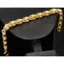 Premium Königsarmband in außergewöhnlichem Design aus edlem 14K 585 Gold , ca. 6,5mm breit, 23cm lang (ca. 13g)
