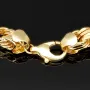 Premium Königsarmband in außergewöhnlichem Design aus edlem 14K 585 Gold , ca. 6,5mm breit, 23cm lang (ca. 13g)